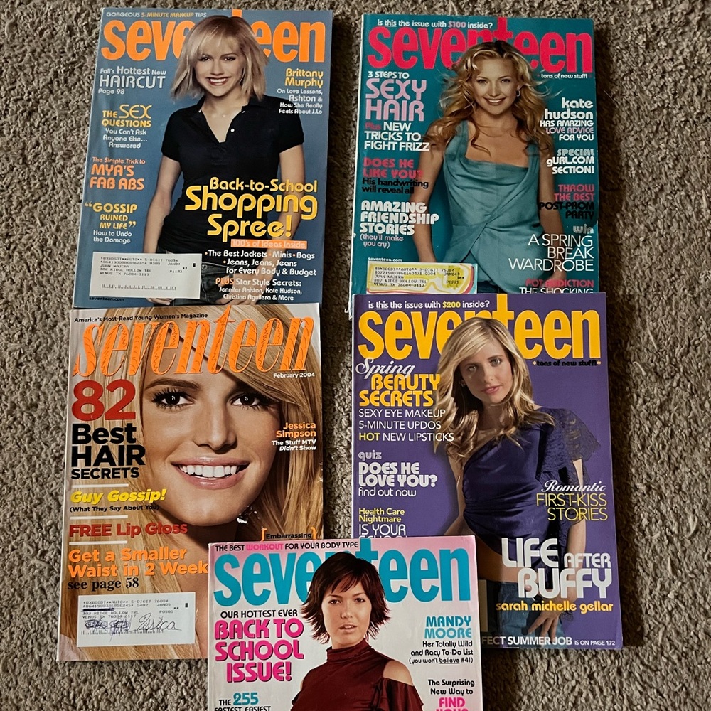 Early 2000s magazines